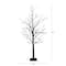 5ft. Pre-Lit Halloween Black Twig Artificial Tree with 240 Orange & Purple LED Lights